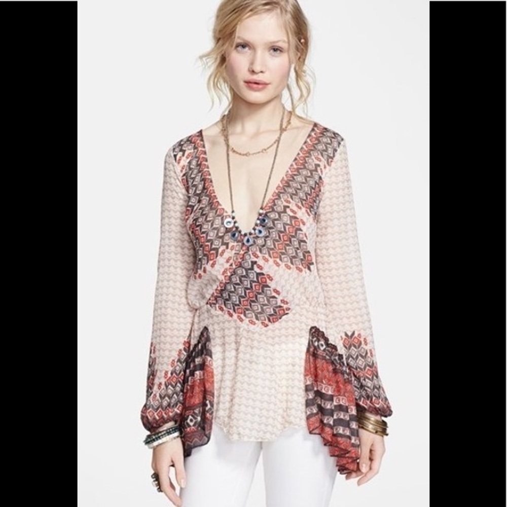 Free People Into the Mystic Bohemian Top